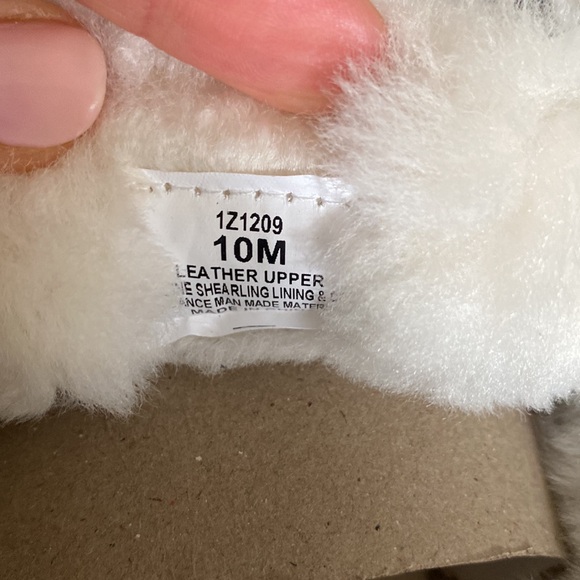 Brand New! Vineyard Vines Men’s Suede & Shearling Slippers 10 - Picture 5 of 5